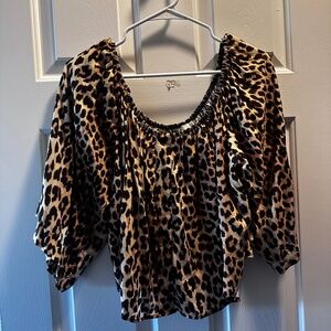 Leopard print shirt